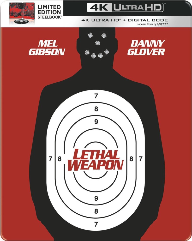 Lethal Weapon/(Steelbook) Gibson/Glover/Busey/Ryan/Atkin@4k-UHD Steel Book@R