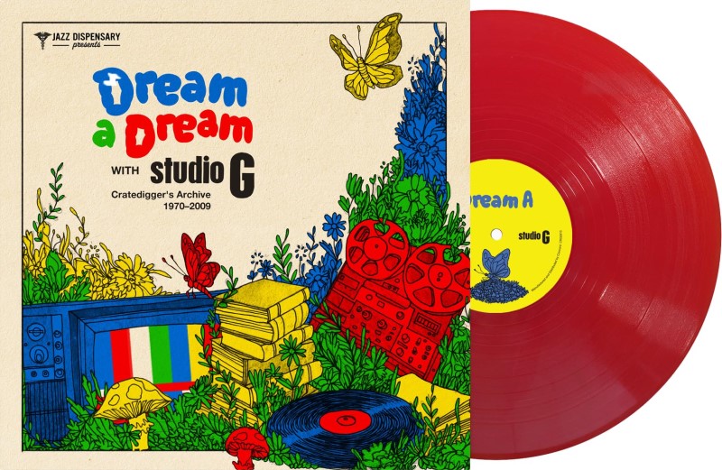 Jazz Dispensary Presents/Dream a Dream with Studio G (Apple Red Vinyl)@LP