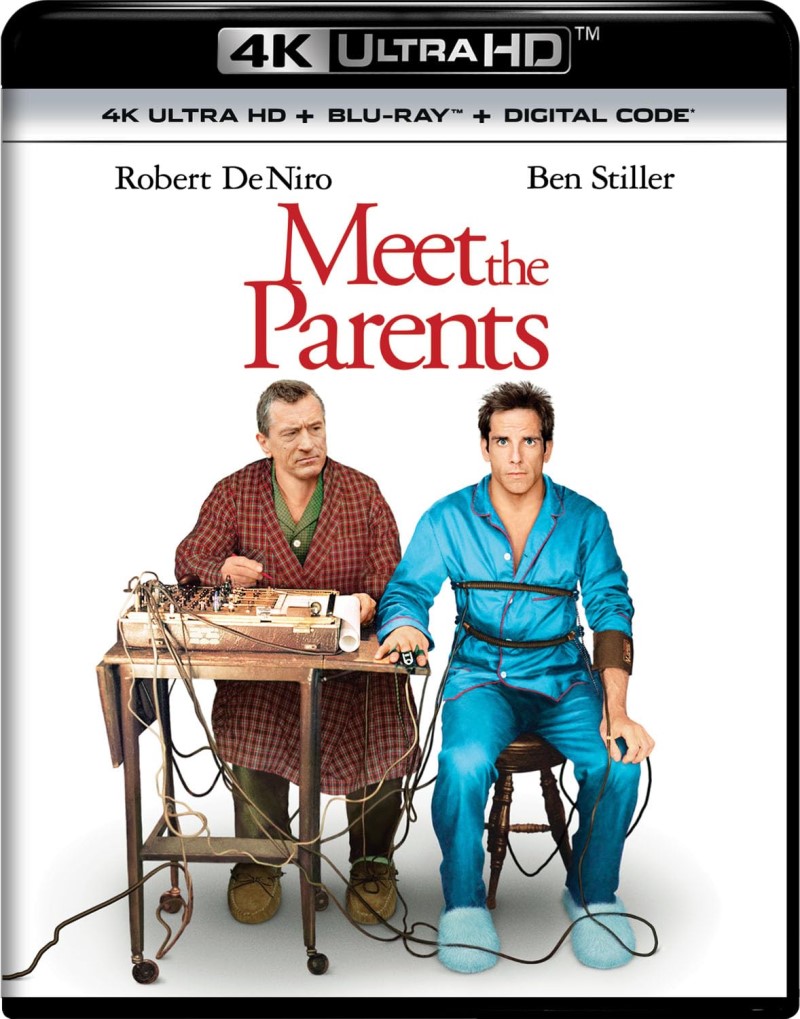 Meet the Parents (2000)/Robert De Niro, Ben Stiller, and Blythe Danner@PG-13@4K Ultra HD + Blu-ray