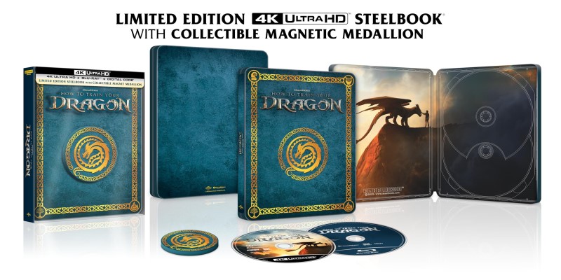 How To Train Your Dragon (2025)/(Steel Book) Thames/Parker@4K-UHD