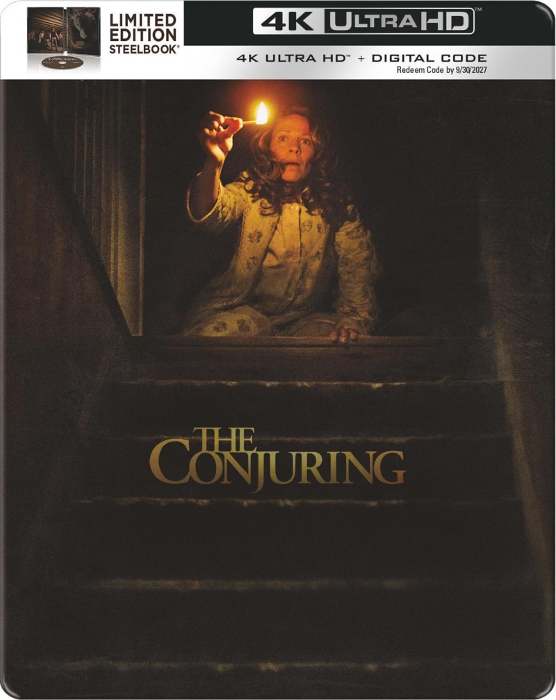 Conjuring/(Steel Book) Farmiga/Wilson/Livingston@4K-UHD