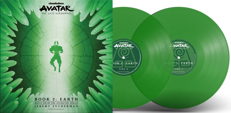 Avatar: The Last Airbender - Book 2: Earth/Music From The Animated Series (Green Vinyl)@2LP