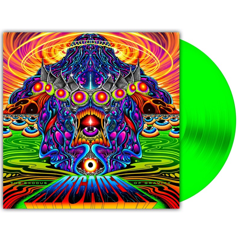 Arcadea/The Exodus Of Gravity (Neon Green Vinyl)@2LP