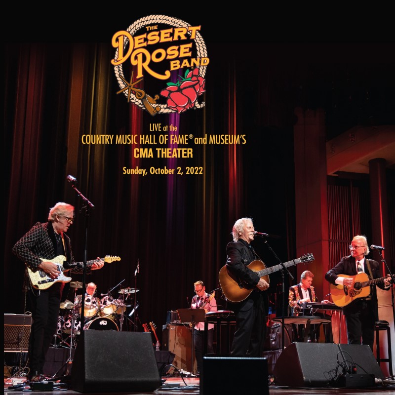 Desert Rose Band/Live At The Country Music Hall Of Fame 10-2-22 (Ruby Red Vinyl)@2LP