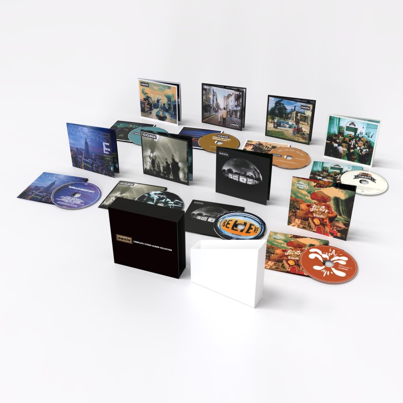 Oasis/Complete Studio Album Collection@8CD