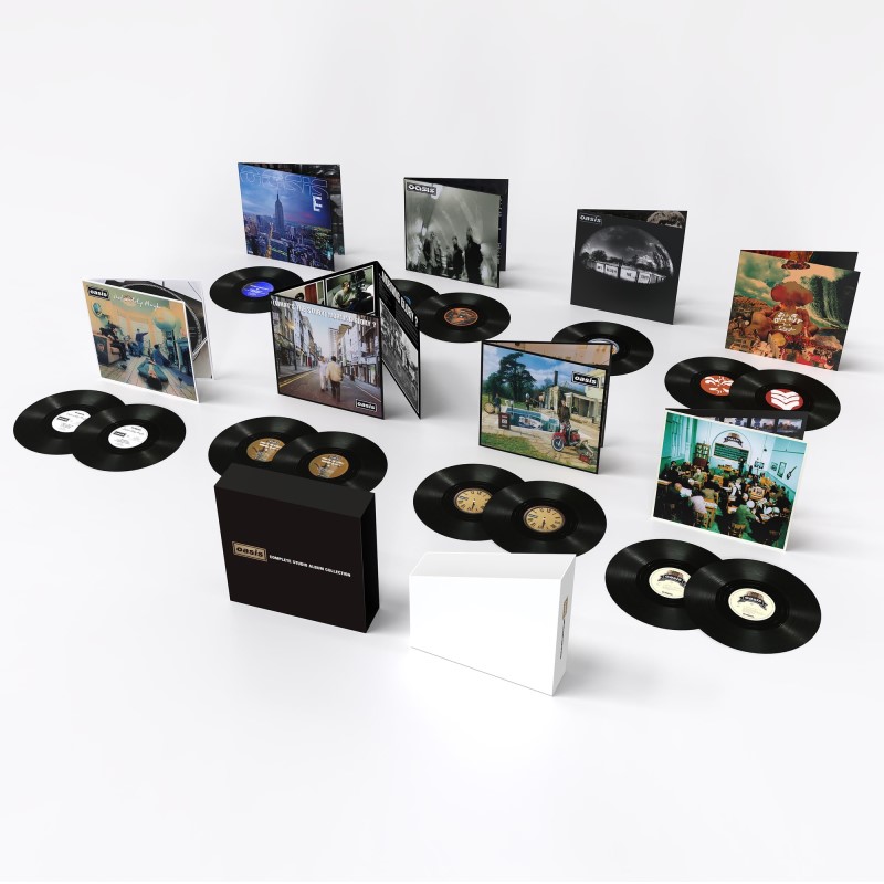 Oasis/Complete Studio Album Collection@14LP 180g