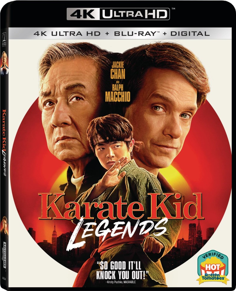 Jackie Chan, Ben Wang, and Ralph Macchio/Karate Kid: Legends (2025)@PG-13@4K Ultra HD + Blu-ray