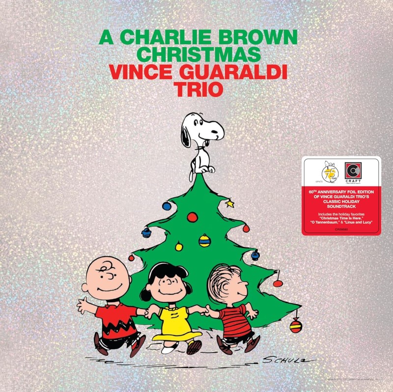 Vince Guaraldi Trio/A Charlie Brown Christmas (60th Anniversary)@Holographic Foil Sleeve LP