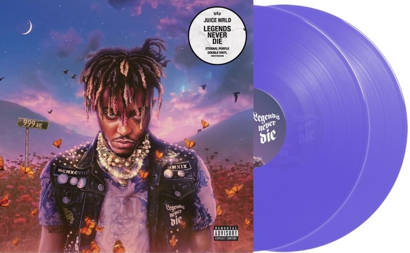 Juice WRLD/Legends Never Die (Eternal Purple Vinyl)@5 Year Anniversary@2LP