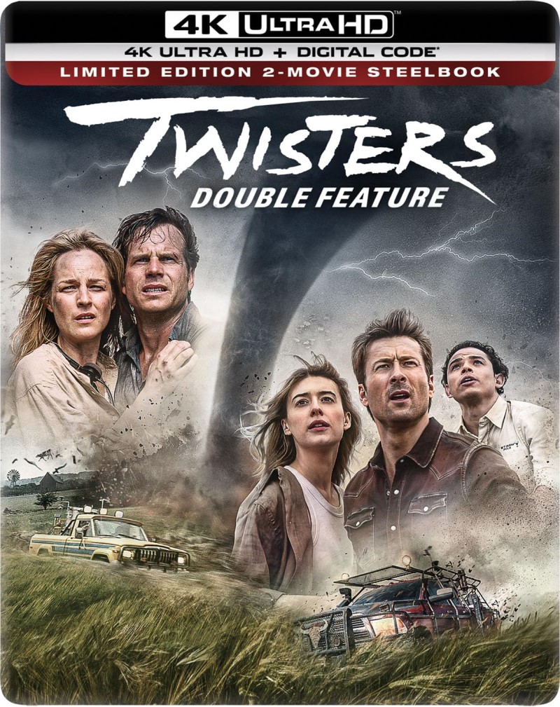 Twister/Twisters/Double Feature@4K-UHD STEELBOOK@Double Feature