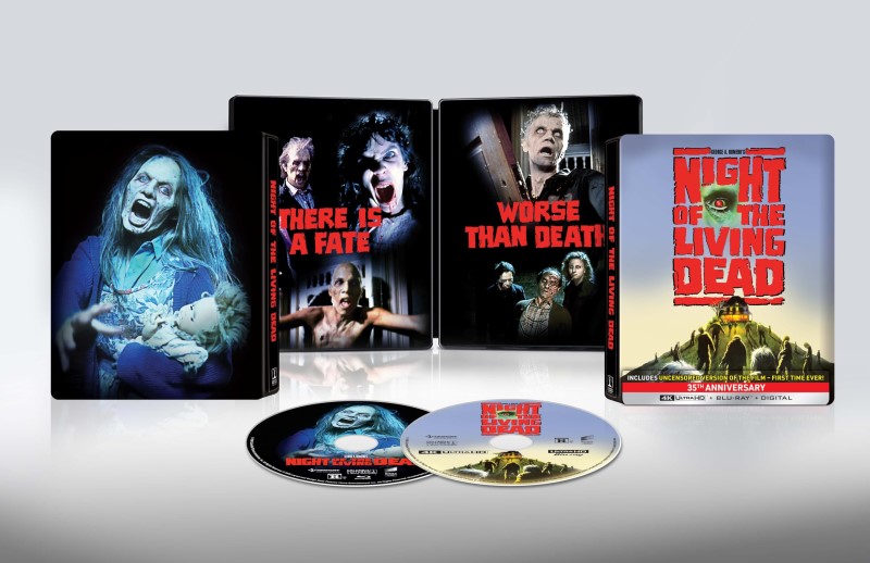 Night of the Living Dead (1990)/(Steel Book) Todd/Tallman@4K-UHD