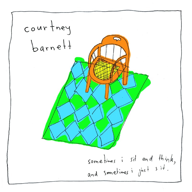 Courtney Barnett/Sometimes I Sit & Think, & Sometimes I Just Sit (CLEAR W/ RED & YELLOW SPLATTER VINYL)@Indie Exclusive