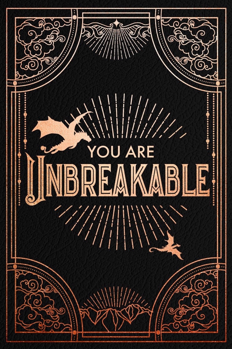 Rebecca Yarros/Official Iron Flame Journal@You Are Unbreakable Edition with Lined Pages