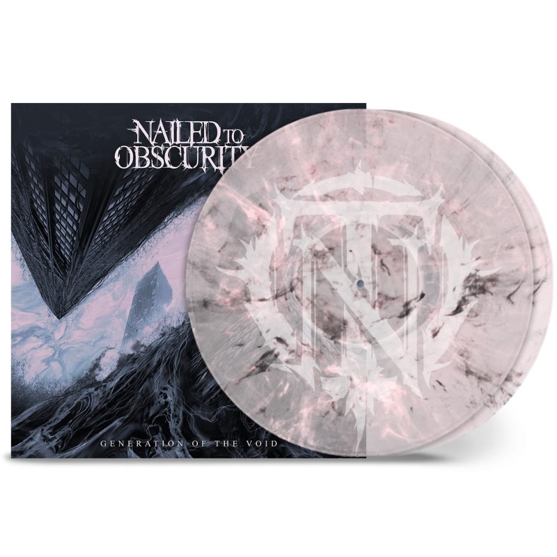Nailed to Obscurity/Generation Of The Void (CLEAR/LIGHT ROSE/BLACK MARBLED VINYL)