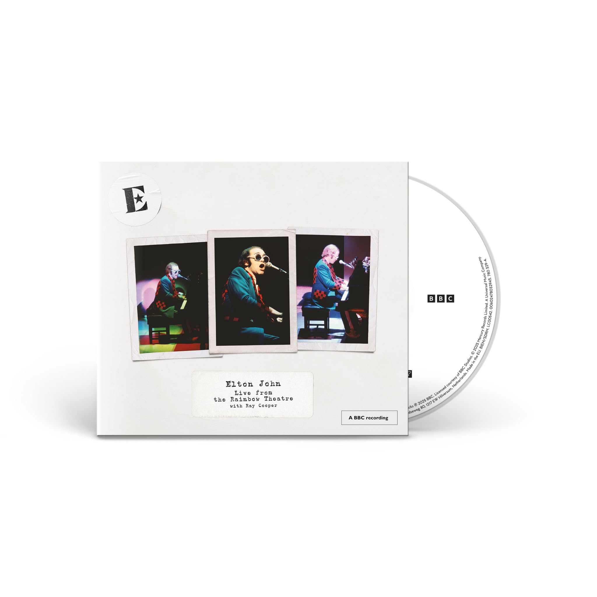 Elton John/Live From The Rainbow Theatre With Ray Cooper