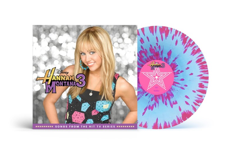 Hannah Montana 3/Soundtrack (Pretty In Pink Splatter Vinyl)@LP