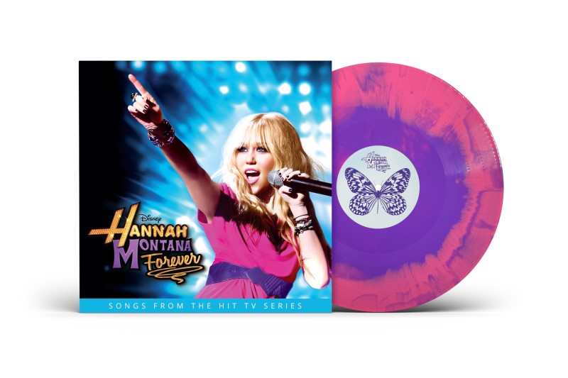 Hannah Montana/Hannah Montana Forever (Hot Pink Cadillac/Purple Haze Swirl Vinyl)@LP