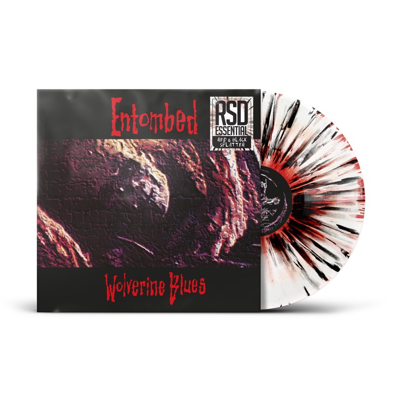Entombed/Wolverine Blues (White w/ Red & Black Splatter Vinyl)