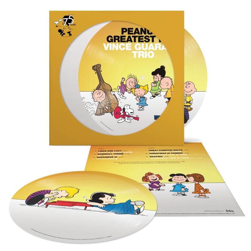 Vince Guaraldi Trio/Peanuts Greatest Hits (Picture Disc)@75th Anniversary