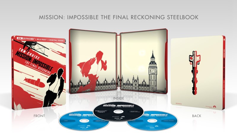 Mission Impossible-Final Reckoning/(Steel Book) Cruise/Atwell@4K-UHD