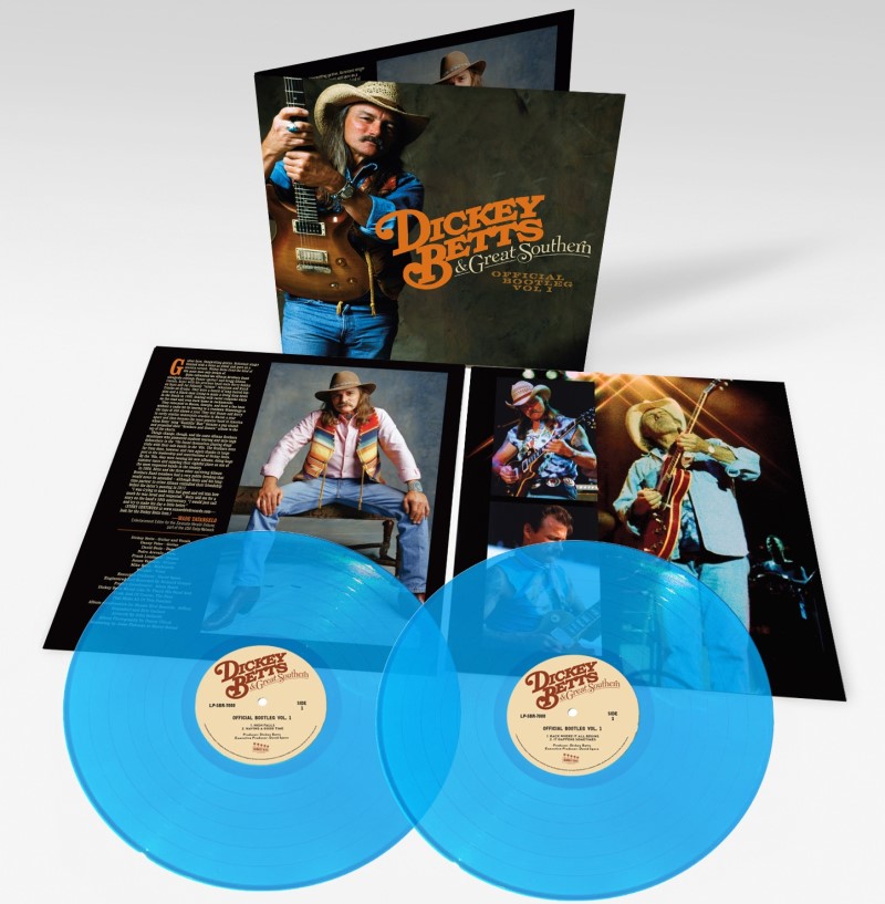 Dickey Betts/Official Bootleg Vol. 1 (AQUA BLUE OPAQUE VINYL)@2LP