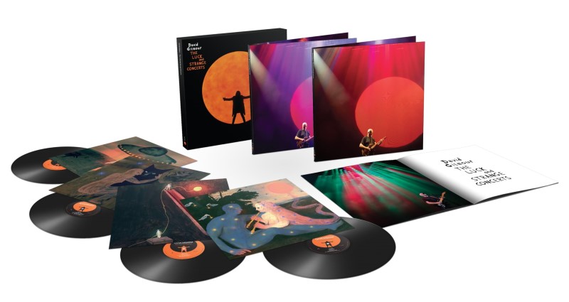 David Gilmour/THE LUCK & STRANGE CONCERTS@4LP