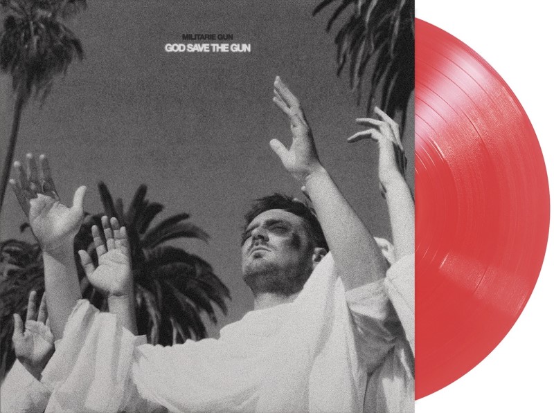 Militarie Gun/God Save The Gun (Translucent Red Vinyl)@Indie Exclusive