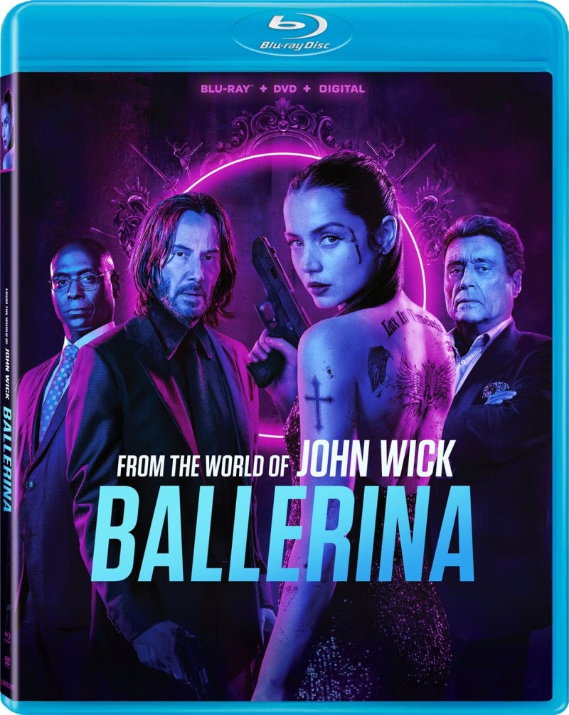 From the World of John Wick: Ballerina (2025)/Ana de Armas, Angelica Huston, and Gabriel Byrne@R@Blu-ray + DVD