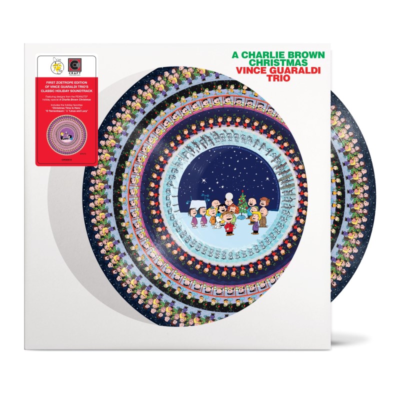 Vince Guaraldi Trio/A Charlie Brown Christmas (Zoetrope Vinyl)@60th Anniversary@180g LP