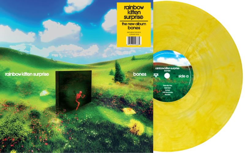 Rainbow Kitten Surprise/bones (Banana Vinyl)@Indie Exclusive@Ltd. 4000