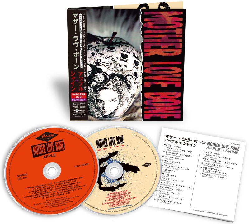 Mother Love Bone/Apple + Shine@Indie Exclusive@SHM-2 CD