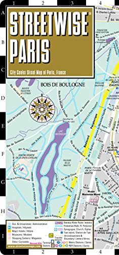 Michael Brown Streetwise Paris Map Laminated City Street Map O Folding Pocket Size Travel Map 2015 Updated 