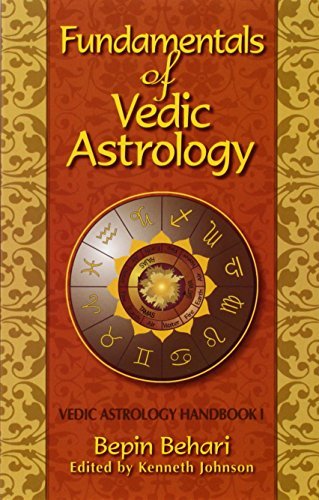 Bepin Behari Fundamentals Of Vedic Astrology Vedic Astrologer's Handbook Vol. I 
