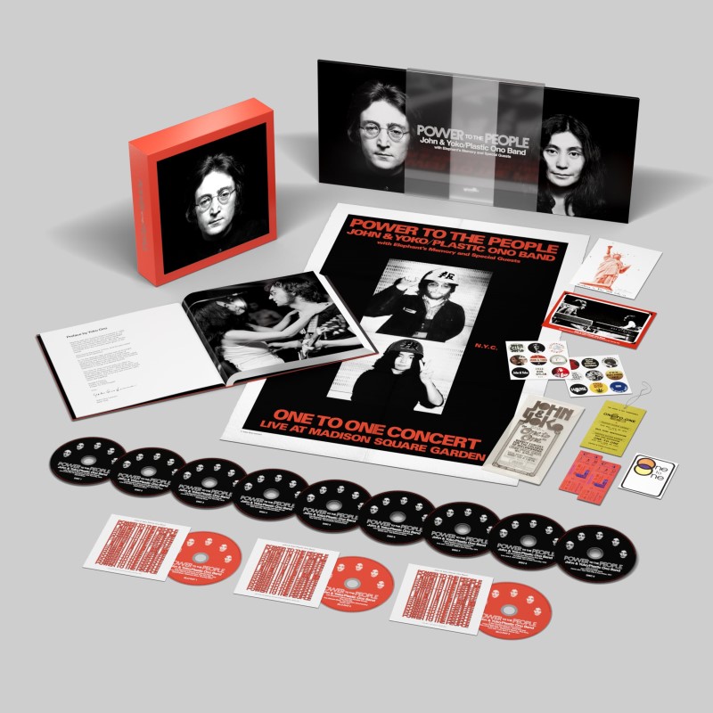 John Lennon/Yoko Ono/Plastic Ono Band/Power To The People: Live at the One To One Concert (Super Deluxe)@Super Deluxe@9 CD/3 Blu-ray Audio