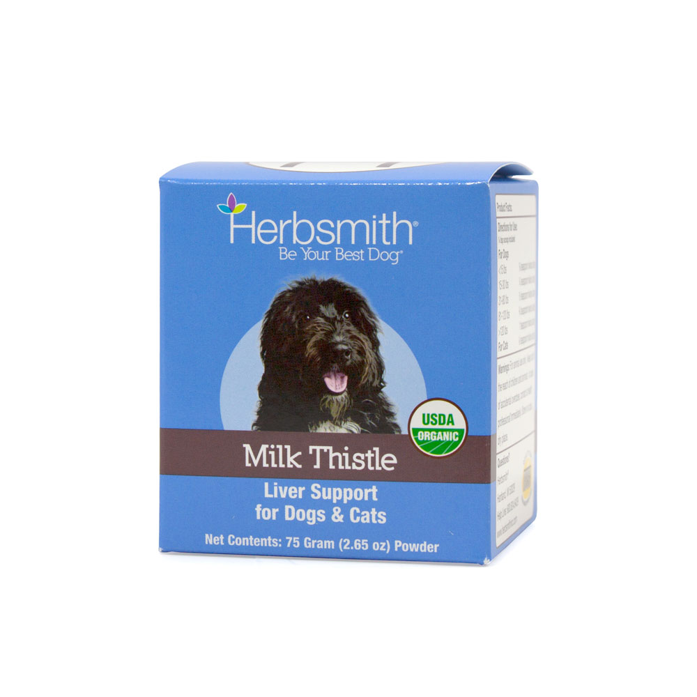 Herbsmith Milk Thistle, 2.65oz-Liver Support for Dogs & Cats