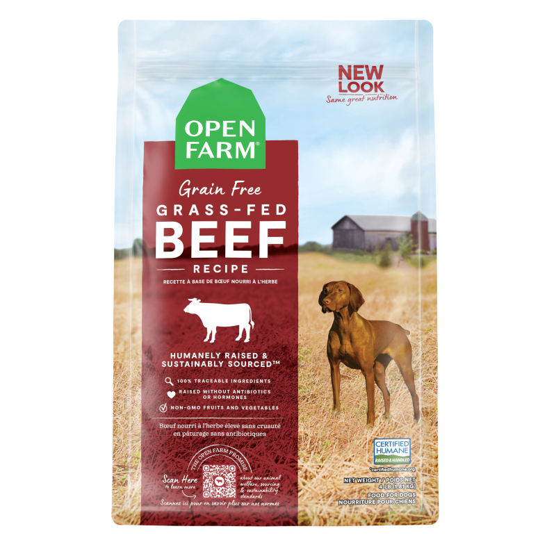 Open Farm Grass-Fed Beef Dry Dog Food
