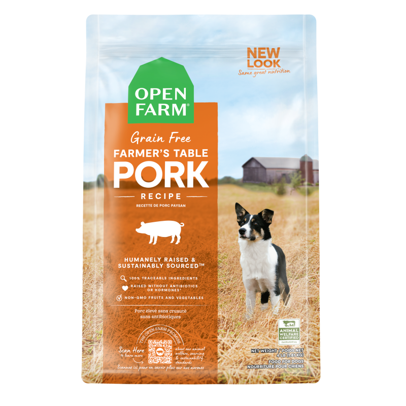 Open Farm Farmer's Table Pork Recipe Dog Food