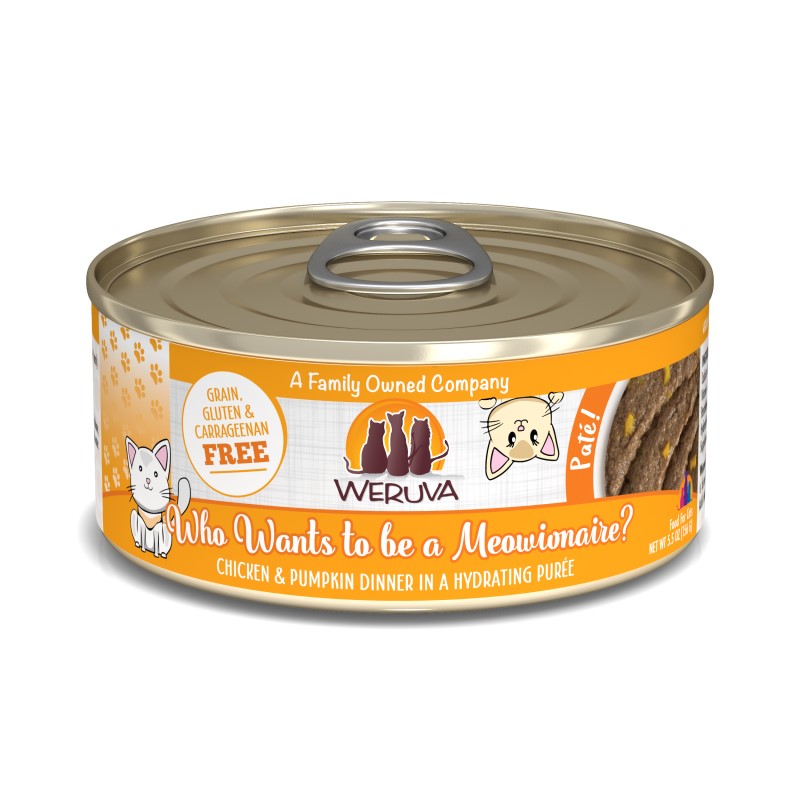 Weruva Cat Paté-Who Wants to be a Meowionaire?