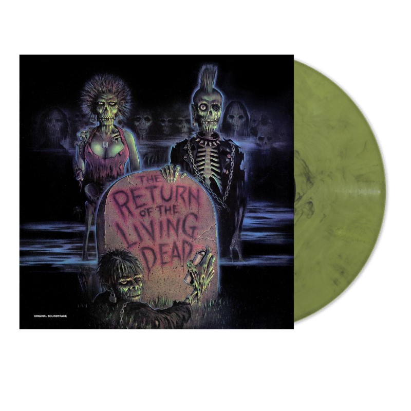 The Return of the Living Dead/Original Soundtrack (GREEN W/ BLACK "TOXIC WASTE" VINYL)