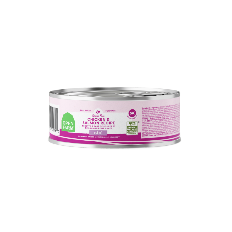 Open Farm Chicken & Salmon Pâté for Cats