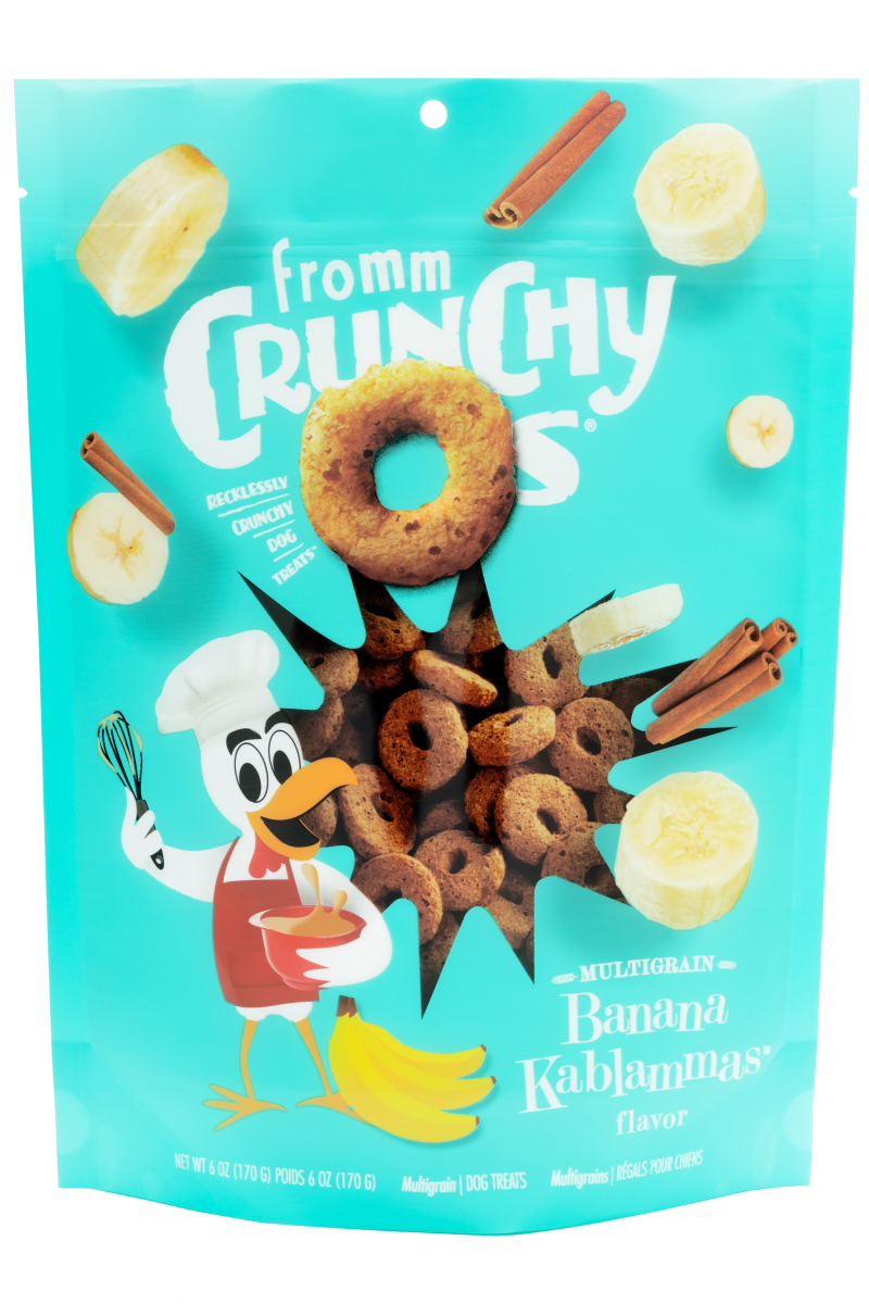 Fromm Crunchy Os Grain, Banana Kablammas