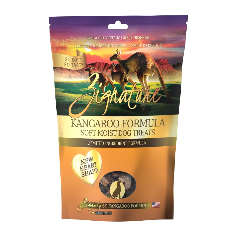 Zignature Kangaroo Formula Soft Moist Dog Treats