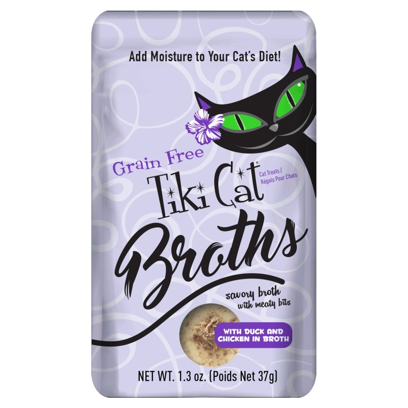 Tiki Cat® Broths-with Duck & Chicken