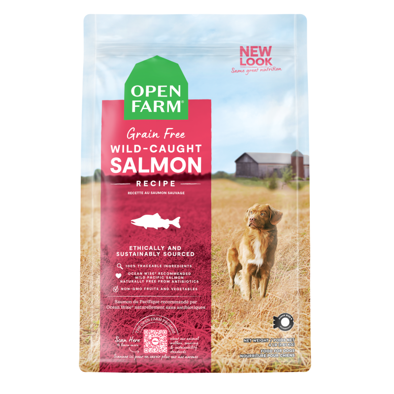 Open Farm Wild Caught Salmon Recipe Dog Food
