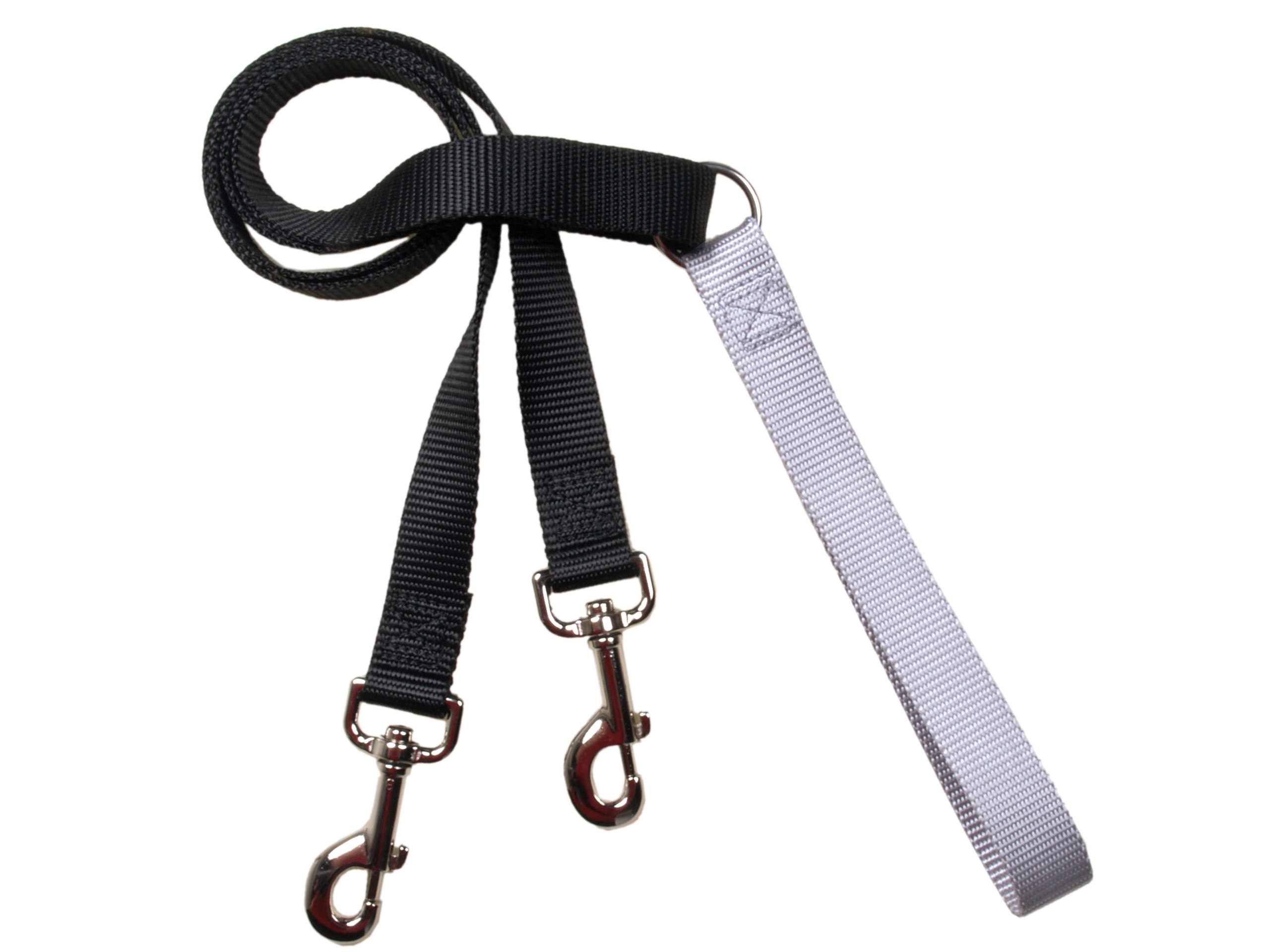 2 Hounds Design Freedom Training Dog Leash, Black,-