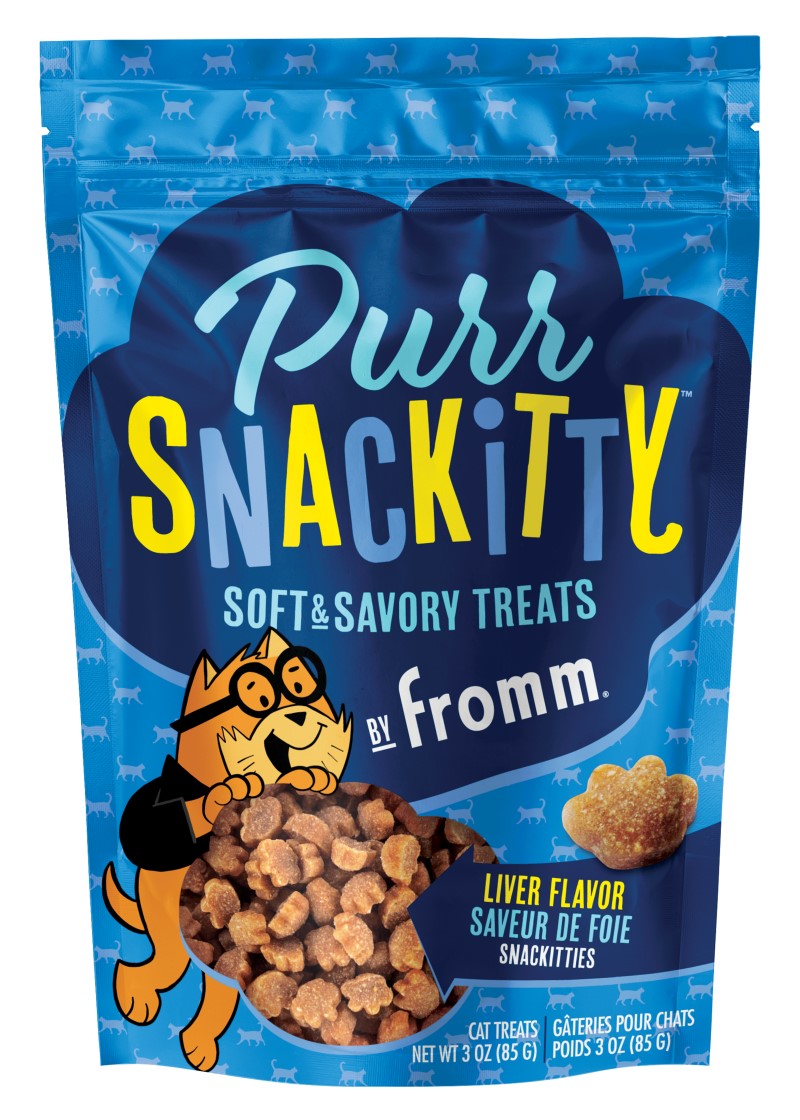 Fromm Liver Flavor Snackitties Soft & Savory Cat  Treats