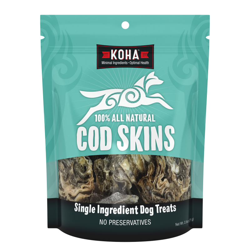 KOHA Dog Treats - Cod Skins Air-Dried
