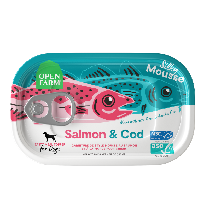 Open Farm Salmon & Cod Topper for Dogs
