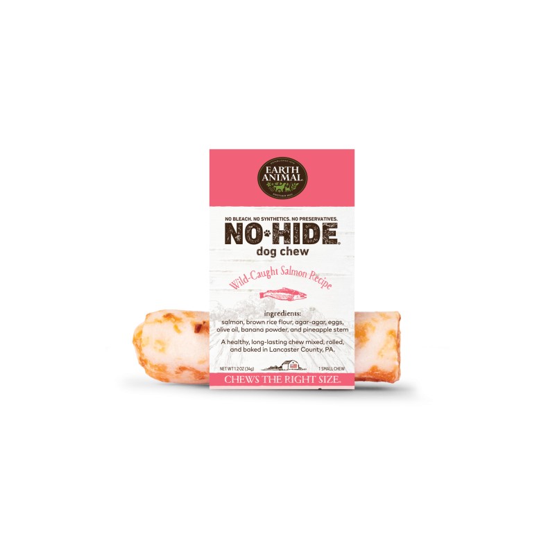 Earth Animal No-Hide® Wholesome Chews Small-Salmon Single