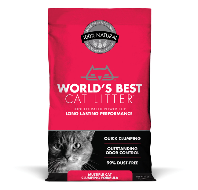 World's Best Cat Litter Multiple Cat Clumping